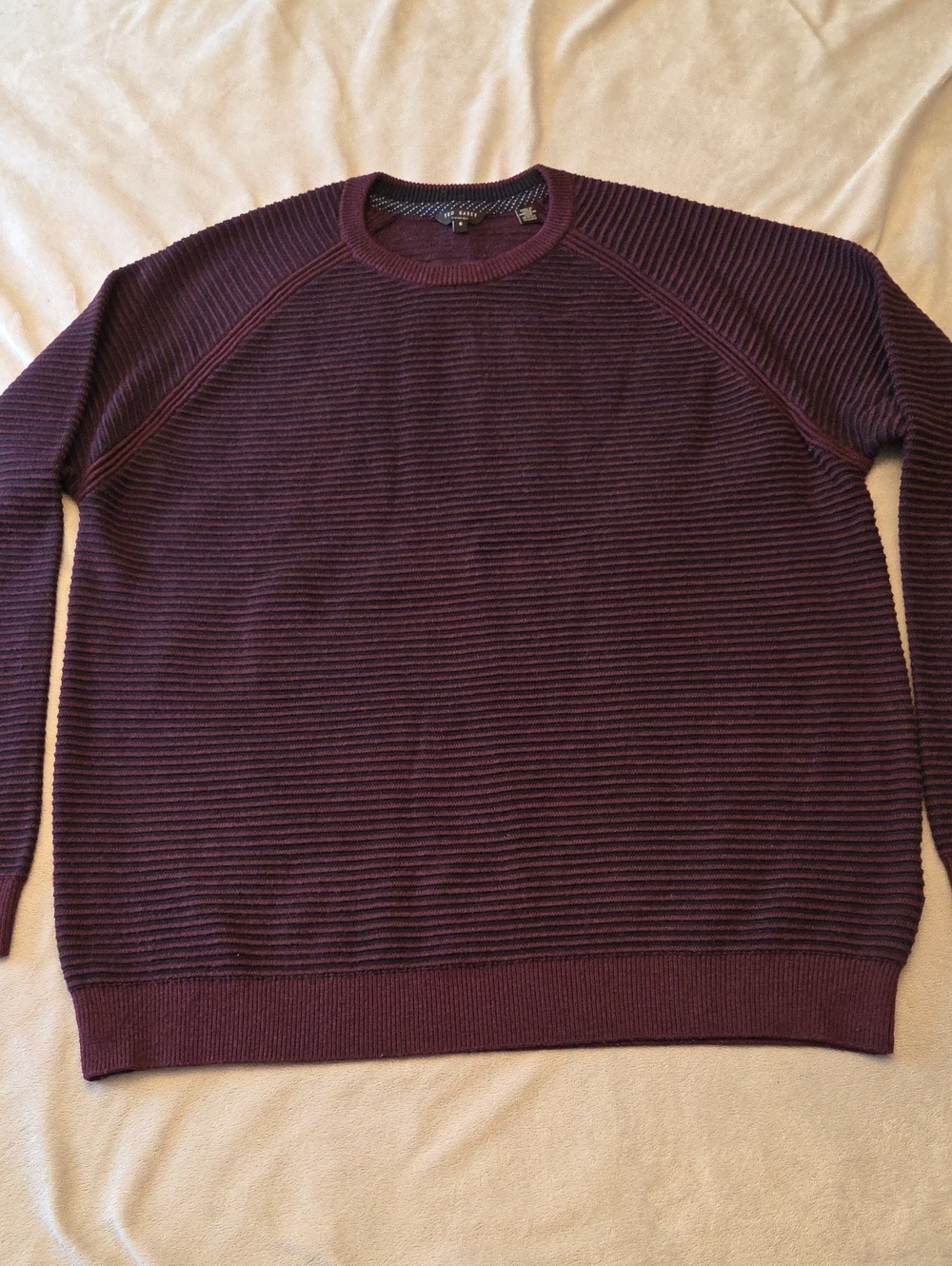 Men's Ted Baker Sweater, Size L (5), Purple